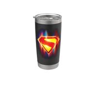 Superman (2025) Glowing Shield Stainless Steel Insulated Tumbler