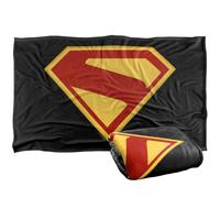 Superman 2025 Logo Silky Touch Super Soft Throw Blanket 91 x 147 Cm