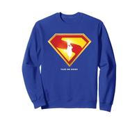 Superman (2025 Movie) Take Me Home Shield Amazon Exclusive Sweatshirt