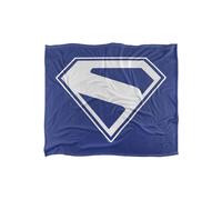Superman 2025 New Logo White Silky Touch Super Soft Throw Blanket 152 X 127 cm