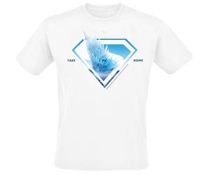 Superman 2025 - Superman Logo - Take me Home T-Shirt white M