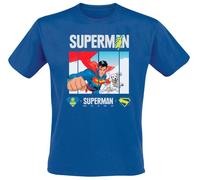 Superman 2025 - Superman - Look up T-Shirt blue L