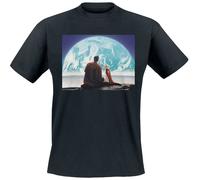 Superman 2025 - Superman Looking at Earth Krypto Cape T-Shirt black 3XL