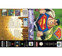 Superman 64 N64 Game Case Box + Cover Art Work Only (No Game)