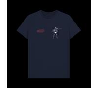 Superman 85 Years Unisex T-Shirt - Navy (Front & Back Print) Superman Navy S