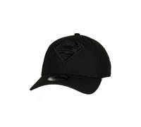 Superman 856868-small-med Symbol Era 39Thirty Fitted Hat, Black - Small & Medium