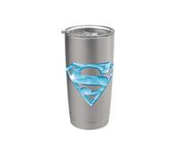 Superman 85th Anniversary Diamond Shield Stainless Steel Insulated Tumbler