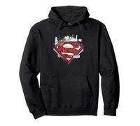 Superman 85th Anniversary Retro Comic Graphic PAPL918 Pullover Hoodie