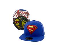 Superman 872207-77-8fitte Action Comics No.1 Underside Print Era 59 Fifty Fitted Hat - 7.875 Fitted