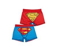 Superman 879858-small 28- Logo Character Armor Cosplay Mens Underwear Boxer Briefs - Small - Size 28-30
