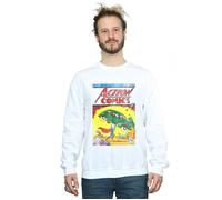 Superman Action Comics Issue 1 Cover Sweatshirt DC Comics White L