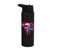 Superman Bizarro & Logo Stainless Steel Insulated Water Bottle