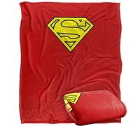 SUPERMAN Blanket, 152 x 127 cm, Cape Logo Silky Touch Super Soft Throw Blanket