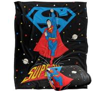 SUPERMAN Blanket, 152 x 127 cm Super Stars Silky Touch Super Soft Throw Blanket