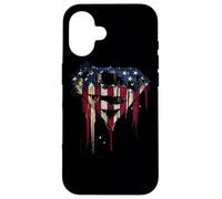 Superman Bleeding Classic Shield Case for iPhone 16