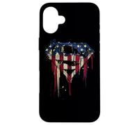 Superman Bleeding Classic Shield Case for iPhone 16 Plus