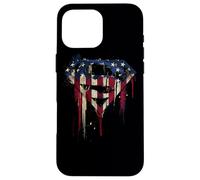 Superman Bleeding Classic Shield Case for iPhone 16 Pro Max