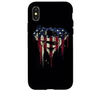 Superman Bleeding Classic Shield Case for iPhone X/XS