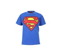 Superman Boy's Logo Cotton T-Shirt Royal | Size: 12-13 Years Superman Royal 12-13 Years
