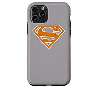 Superman Burnt Orange & White Shield Case for iPhone 11 Pro