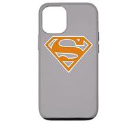 Superman Burnt Orange & White Shield Case for iPhone 12/12 Pro