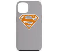Superman Burnt Orange & White Shield Case for iPhone 13