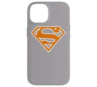 Superman Burnt Orange & White Shield Case for iPhone 14