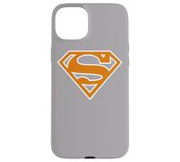 Superman Burnt Orange & White Shield Case for iPhone 15 Plus