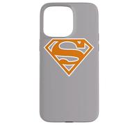 Superman Burnt Orange & White Shield Case for iPhone 15 Pro Max