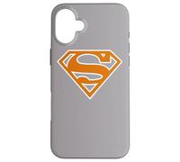 Superman Burnt Orange & White Shield Case for iPhone 16 Plus