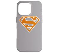 Superman Burnt Orange & White Shield Case for iPhone 16 Pro