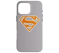 Superman Burnt Orange & White Shield Case for iPhone 16 Pro Max