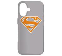 Superman Burnt Orange & White Shield Case for iPhone 17
