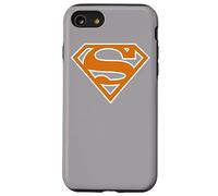 Superman Burnt Orange & White Shield Case for iPhone SE (2020) / 7/8