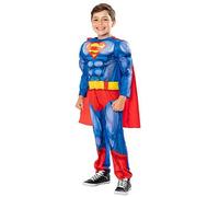 Rubies Superman Kids Fancy Dress, Boys, Multicolour, 3-4 Years