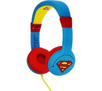 DC comics Superman Childrens/kids Logo On-Ear Headphones Blue/red/yellow (One Size)