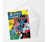 Superman Christmas Greetings Card - Large Card