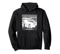 Superman City of Tomorrow Skyline Hero Pullover Hoodie