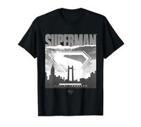 Superman City of Tomorrow Skyline Hero T-Shirt