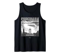 Superman City of Tomorrow Skyline Hero Tank Top