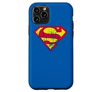 Superman Classic yello & Red Logo Distressed Case for iPhone 11 Pro