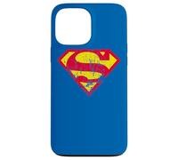 Superman Classic yello & Red Logo Distressed Case for iPhone 13 Pro Max
