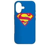 Superman Classic yello & Red Logo Distressed Case for iPhone 17