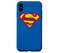 Superman Classic yello & Red Logo Distressed Case for iPhone XS Max