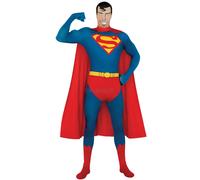 Rubie's 880520M Superman Costume Superman Full-Body Stretch Costume, Medium, Men