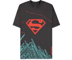 Superman - Dark Grey Son Of Krypton Men'S Loose Fit T-Shirt