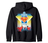Superman Day 2026 Key Art Zip Hoodie