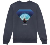 Superman Earth View Hope Sweatshirt - Navy - XL