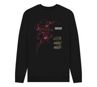 Superman Exclamation Unisex Sweatshirt in Black | Size: 3XL Superman Black 3XL