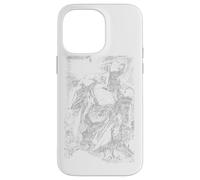 Superman Exploding Space Sketch Case for iPhone 14 Pro Max